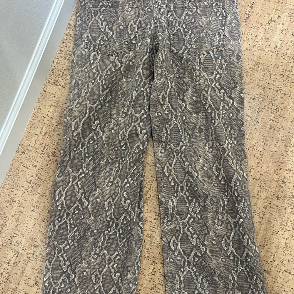 Snake Print Pants- pac Sun